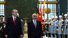 رئيس أفغانستان وأردوغان- جيتي