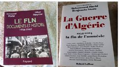 قراءة تاريخ الثورة الجزائرية غلاف كتابين