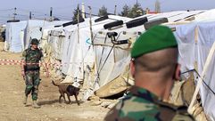 لبنان مخيم لاجئين سوريين امن