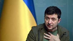 الرئيس الأوكراني زيلينسكي زيلنسكي أوكرانيا - جيتي