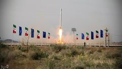 ايران اطلاق قمر اصطناعي نور  نور 2 تسنيم