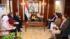 مصر وزيرة الهجرة تستقبل مستثمرا مصريا بارزا بالولايات المتحدة الأمريكية لبحث الاستثمار في مصر- صفحة الوزارة فيسبوك