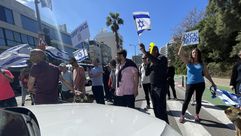 تظاهرات تل أبيب- تويتر