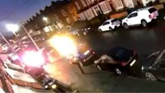 نار حرق رجل مسلم خارج مسجد في برمنغهام بريطانيا- شرطة ويست ميدلاند