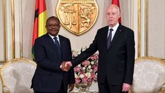 قيس سعيد رئيس غينيا بيساو - تويتر