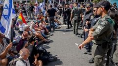 مظاهرات في دولة الاحتلال ضد حكومة نتنياهو- تايمز أوف إسرائيل