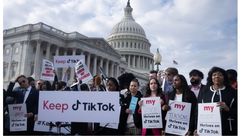 تيك توك حملة لمنع حظره في امريكا- جيتي