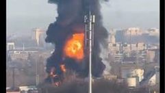 قصف اوكراني على منشأة نفطية في روسيا