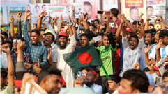 بنغلاديش بنغلادش انتخابات اضطرابات- جيتي