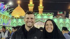 الزوجان زارا مواقع دينية في العراق- حسابهما عبر انستغرام