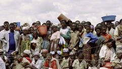 لاجئون من رواندا في تنزانيا هربا من المجازر - أ ف ب