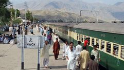 محطة قطارات في باكستان - أرشيفية