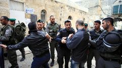 اعتقال 24 فلسطينيا في اقتحامات الأقصى - اقتحام الأقصى (4)