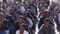 مهاجرين غير شرعيين في ليبيا - أرشيفية