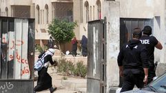 اشتباكات بين قوات الأمن وطلاب بجامعة الأزهر - مصر (1)