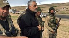 قائد الحرس الثوري الإيراني قاسم سليماني يقود المعارك في العراق وسوريا ـ تويتر