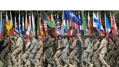 قوات الناتو - أعلام - حلف شمال الأطلسي