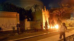 اشتباكات - مهاجمة قصر الاتحادية - محمد مرسي - تشرين الثاني 2012