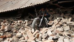 نحو 1900 قتيل بالزلزال نيبال - 02- نحو 1900 قتيل بالزلزال نيبال - الاناضول