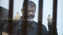 محمد مرسي في البدلة الزرقاء - الاناضول