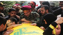 تشييع المقاتل في حزب الله مشهور شمس الدين - عمره 15 عاما - 28-4-2015