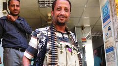 أفراد المقاومة الشعبية - موالون للرئيس عبد ربه منصور هادي - تعز - اليمن 29-4-2015 (عربي21 )