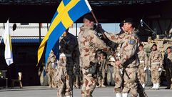 قوات سويدية السويد