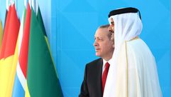 أردوغان إسطنبول تركيا  القمة الإسلامية - الأناضول  قطر الأمير تميم
