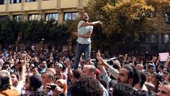 مصر مظاهرات تظاهرات جمعة الارض 15/4/2016 ا ف ب