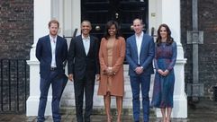 أوباما التقى الأمير وليام وزوجته كيت ميدلتون
