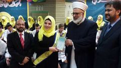 تكريم طلاب - أحد أنشطة جمعية المشاريع الخيرية الإسلامية - الأحباش - لبنان