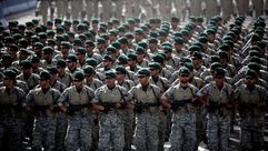 الجيش الإيراني إيران الحرس الثوري الإيراني أ ف ب