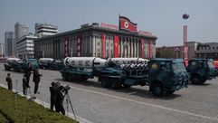 كوريا الشمالية صاروخ صواريخ ا ف ب