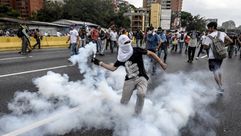 احتجاجات بفنزويلا- ا ف ب