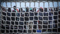 مهاجرين أفارقة ليبيا إيطاليا هجرة لجوء - جيتي