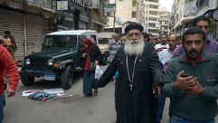 تفجير كنيسة المارقسية في الاسكندرية مصر  - جيتي