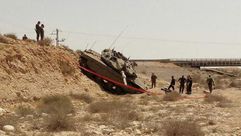 انقلاب دبابة إسرائيلية- يديعوت أحرونوت
