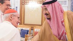 السعودية الملك سلمان وفد بابوي - واس