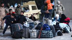 سوريون مهجرون من الغوطة الشرقية- جيتي