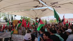 فيدار تنظم وقفة تضامنية مع غزة باسطنبول