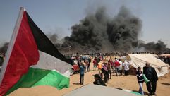 مسيرة العودة غزة- جيتي