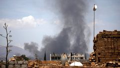 قصف على صنعاء - جيتي