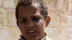 طفل سوري يبيع ويرفض التسول- تويتر