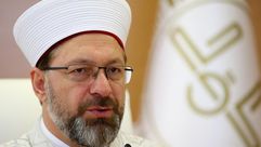 رئيس الشؤون الدينية في تركيا علي ارباش الاناضول