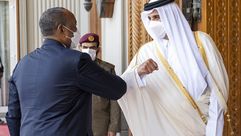 البرهان وأمير قطر- وكالة أنباء قطر