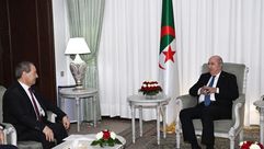 الجزائر سوريا تبون يستقبل المقداد- سانا