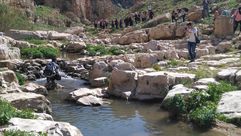 حركة سياحية نشطة في وادي القلط