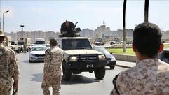 قوات عسكرية في العاصمة طرابلس.. الأناضول