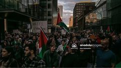 مظاهرة في مونريال دعما لغزة