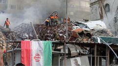 القنصلية الإيرانية في دمشق- جيتي